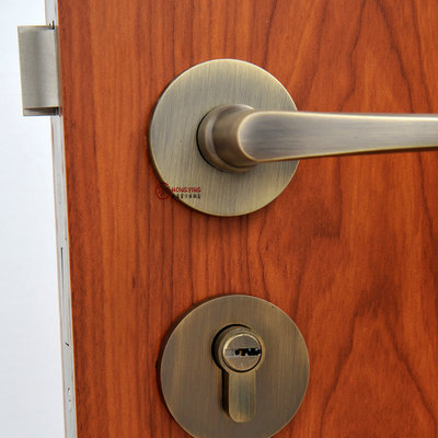 【德国鸿瀛青古铜分体门锁 田园中式仿古门锁 简欧式房门锁室内门锁】价格,厂家,图片,其他锁具,上海鸿瀛建筑装潢材料-